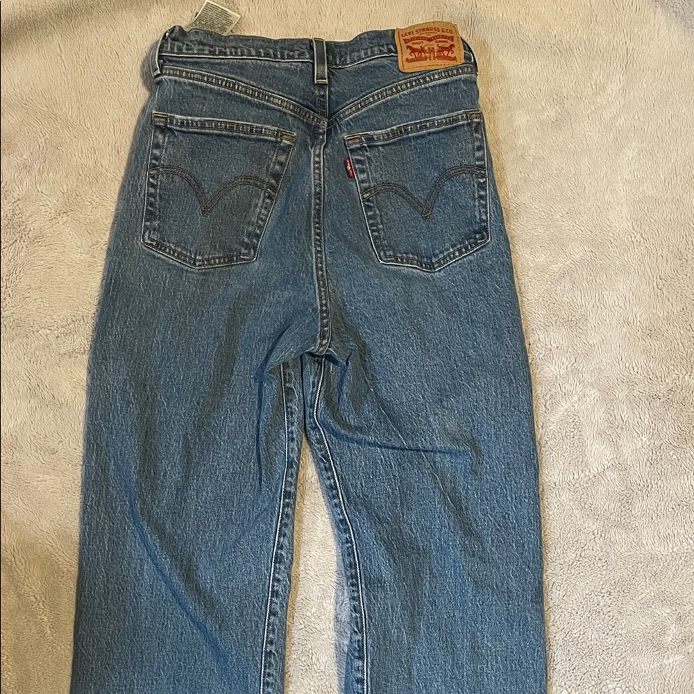 Signature by Levi Strauss Blue Straight Leg Jeans